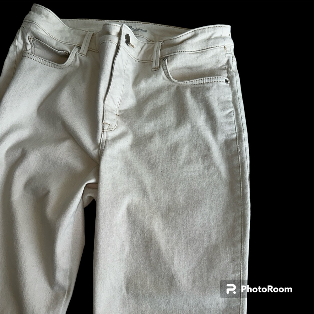 Tommy Bahama women’s borocay bull cream high rise‎ ankle jeans, size 12